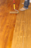 Lakierowanie podłogi drewnianej
